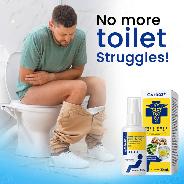 🔥Hot Sales - 50% OFF🔥Cvreoz® Herbal Hemorrhoids Fast-Acting Treatment Spray