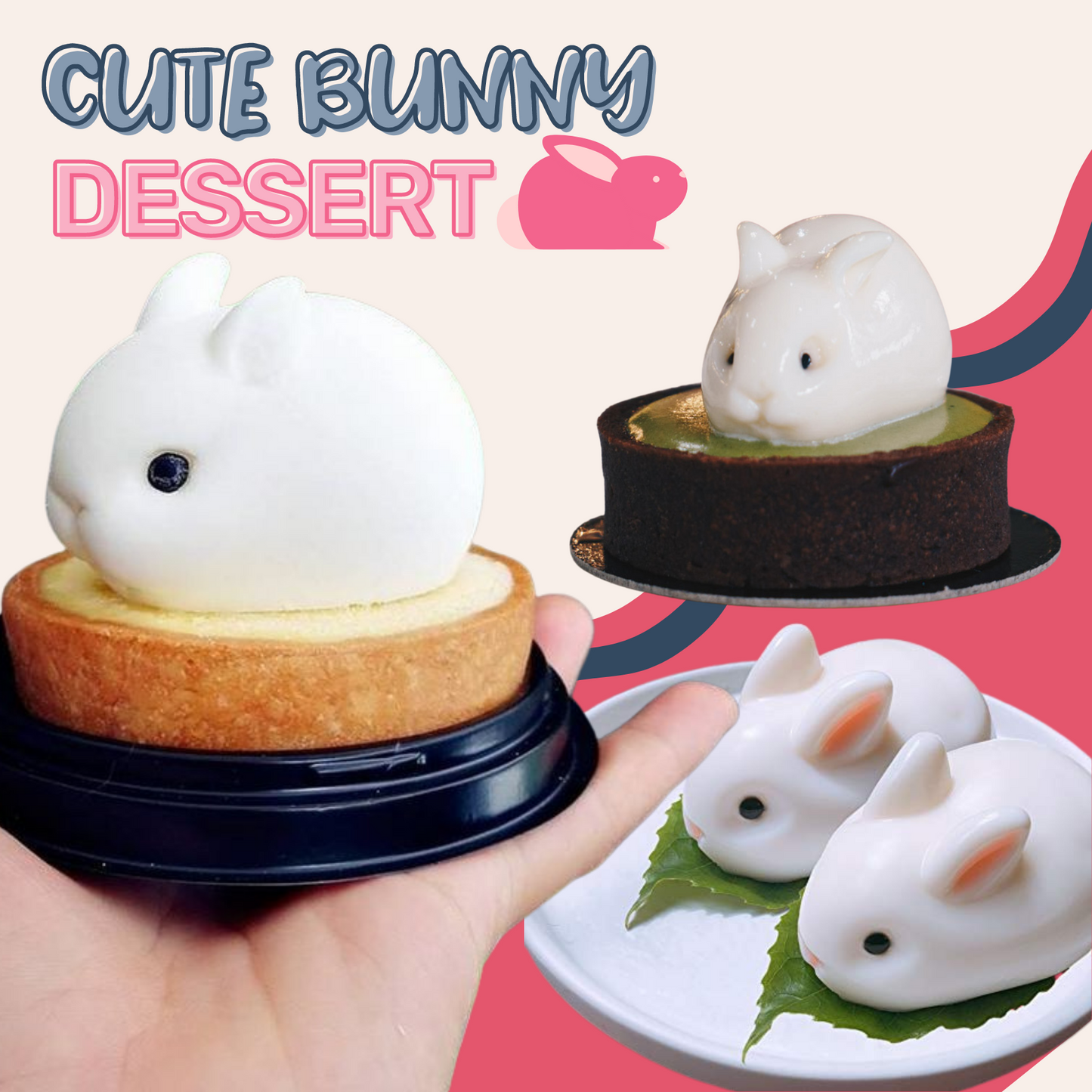 Mini Bunny Silicone Cake Mold