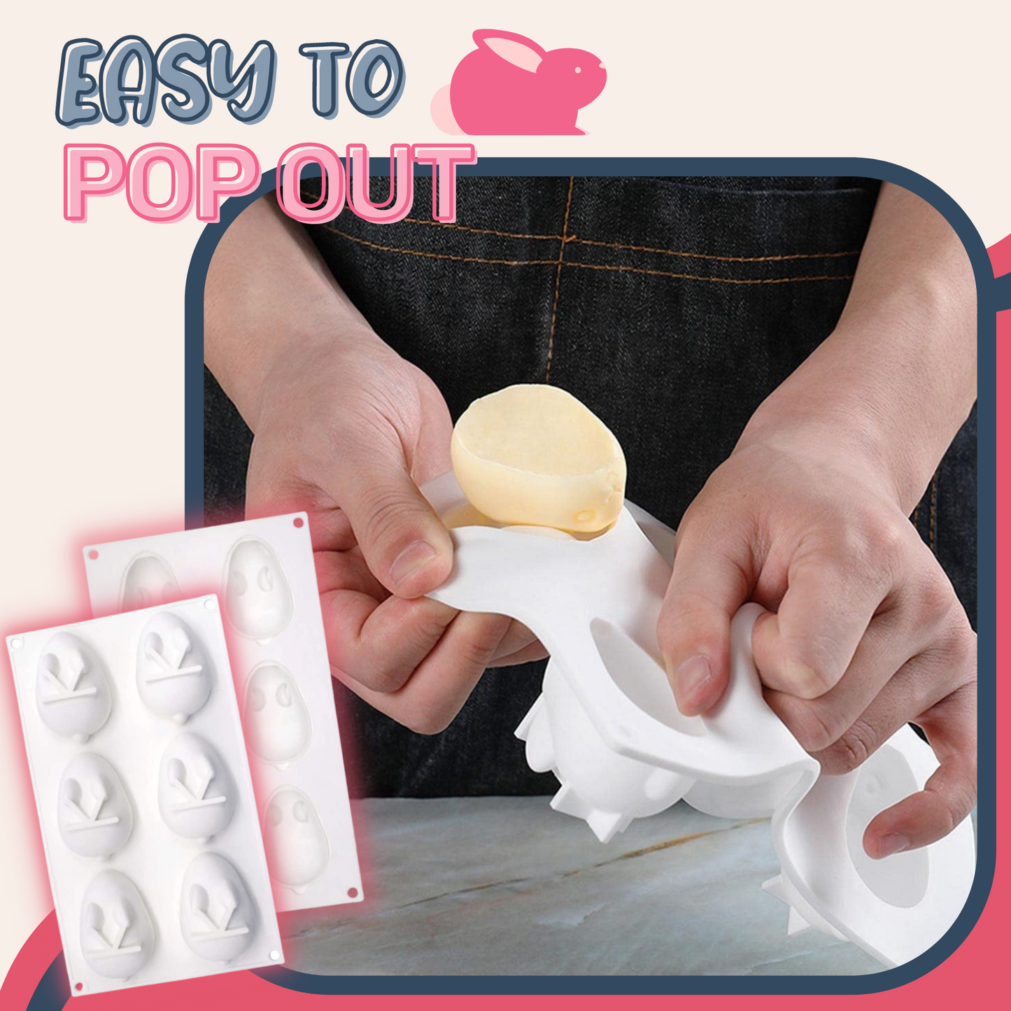 Mini Bunny Silicone Cake Mold
