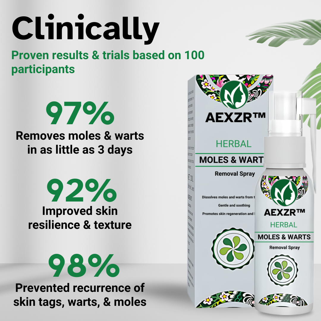 AEXZR™ Herbal Moles & Warts Removal Spray