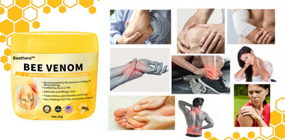 Beethera™ Bee Venom Advanced Joint and Bone Therapy Cream (New Zealand Bee Extract - Specializes in Orthopedic Diseases and Arthritis Pain)