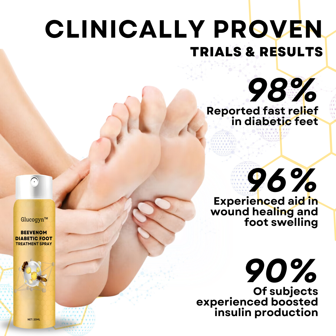 Glucogyn™ BeeVenom Diabetic Foot Treatment Spray