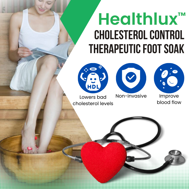 Healthlux™ Cholesterol Control Therapeutic Foot Soak