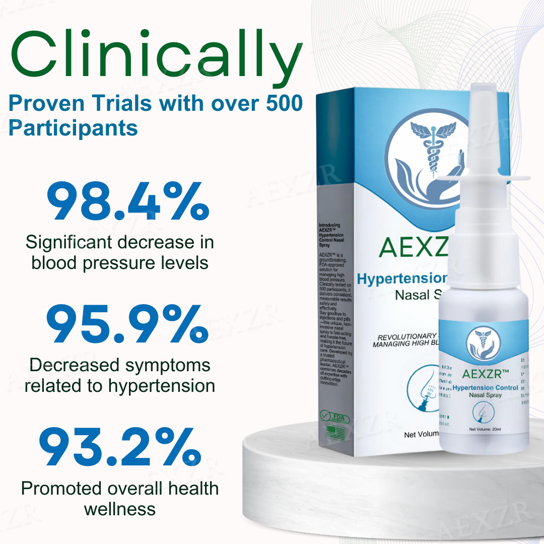 ✅Official Store| AEXZR™ Hypertension Control Nasal Spray