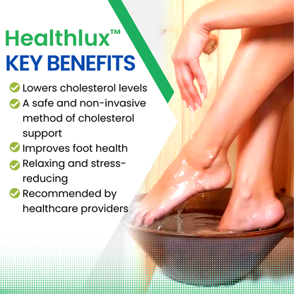 Healthlux™ Cholesterol Control Therapeutic Foot Soak