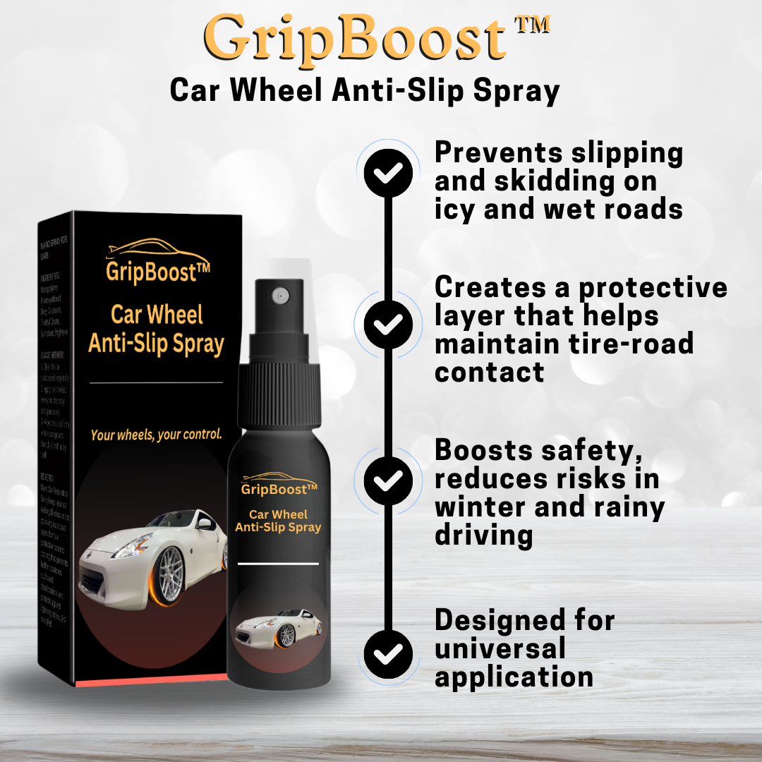 GripBoost™ Car Wheel Anti-Slip Spray