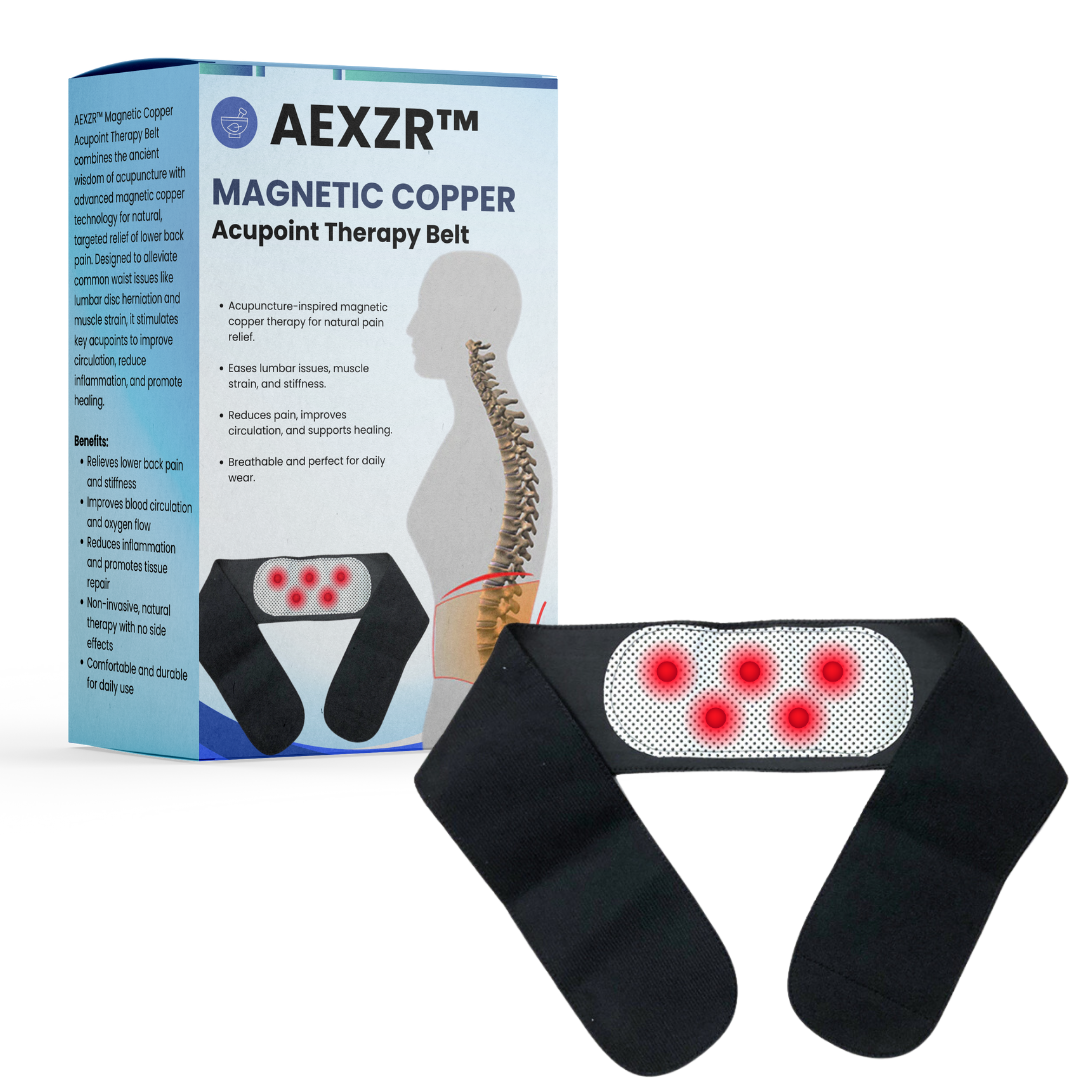 AEXZR™ Magnetic Copper Acupoint Therapy Belt