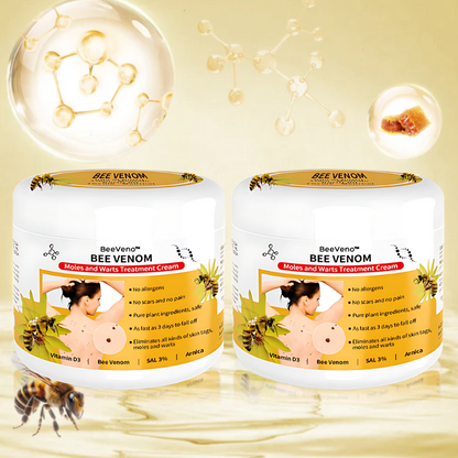 BeeVeno™ Bee Venom Mole and Wart Treatment Cream (👨‍⚕AAD RECOMMENDS)