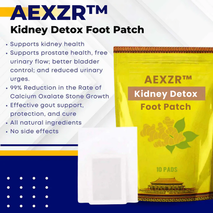 AEXZR™ Kidney Detox Foot Patch