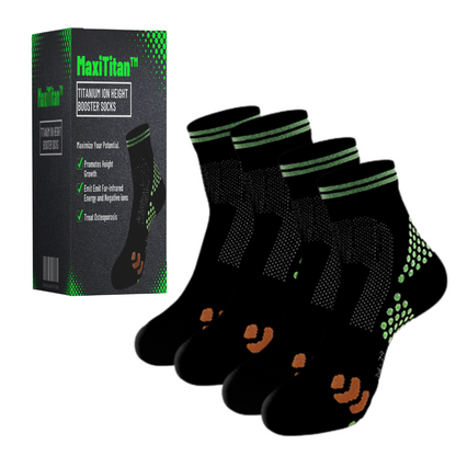 MaxiTitan™ Titanium Ion Height Booster Socks