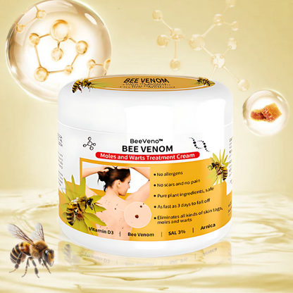 BeeVeno™ Bee Venom Mole and Wart Treatment Cream (👨‍⚕AAD RECOMMENDS)