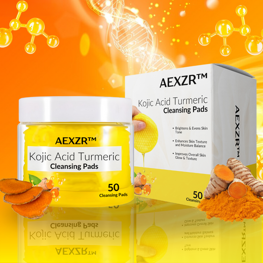 AEXZR™ Kojic Acid Turmeric Cleansing Pads