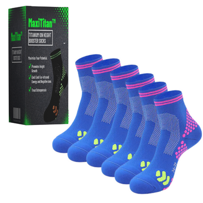 MaxiTitan™ Titanium Ion Height Booster Socks