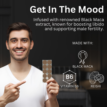 AEXZR™ Desire Black Maca Patches