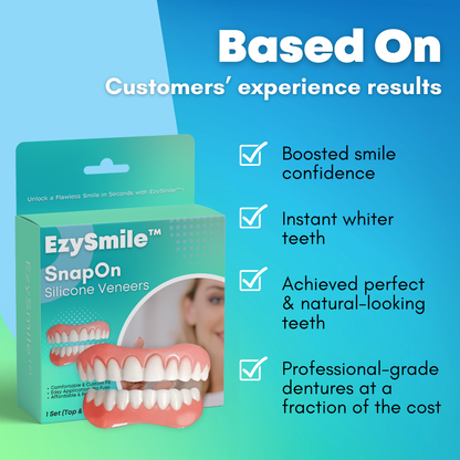 EzySmile™ SnapOn Silicone Veneers