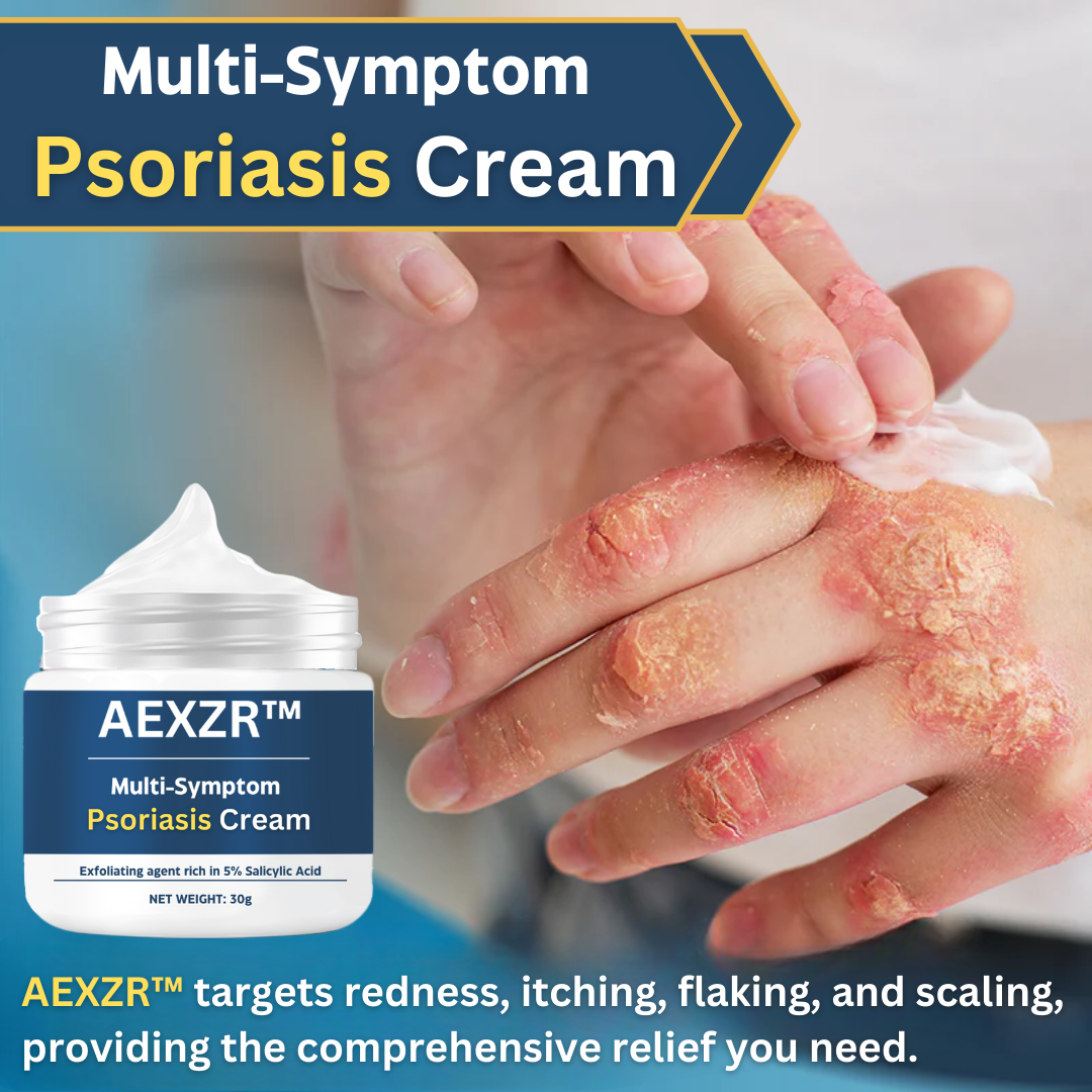 AEXZR™ Multi-Symptom Psoriasis Cream