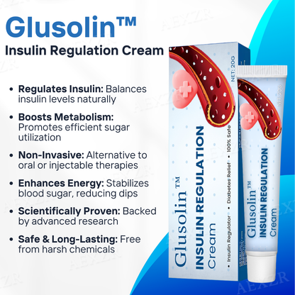 Glusolin™ Insulin Regulation Cream