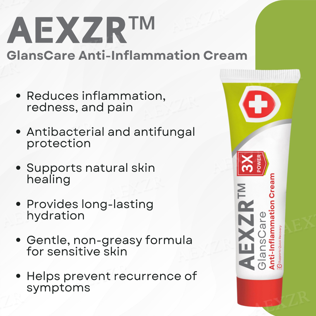 AEXZR™ GlansCare Anti-Inflammation Cream