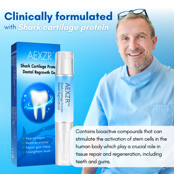 AEXZR™ Shark Cartilage Protein Dental Regrowth Gel