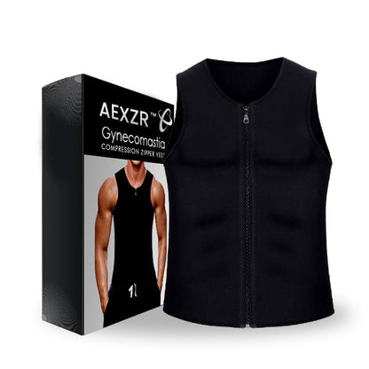 AEXZR™ Gynecomastia Compression Zipper Vest