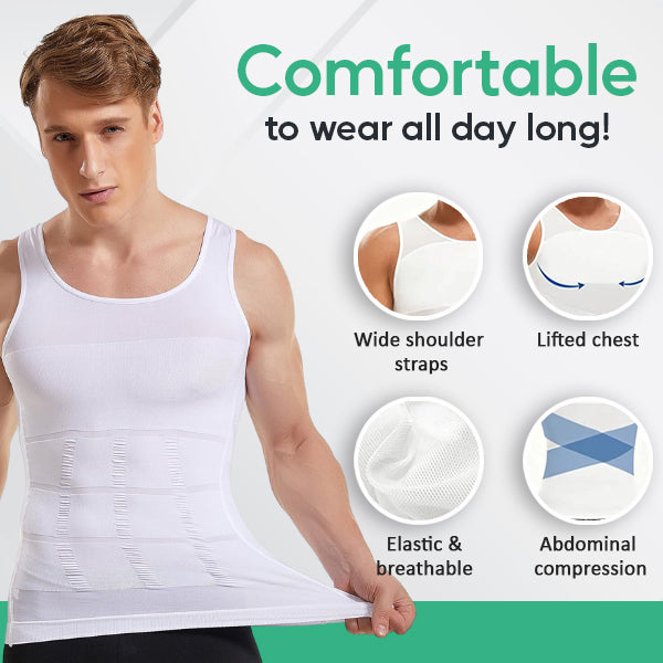 ScuMax™ Men’s Vest Body Shaper