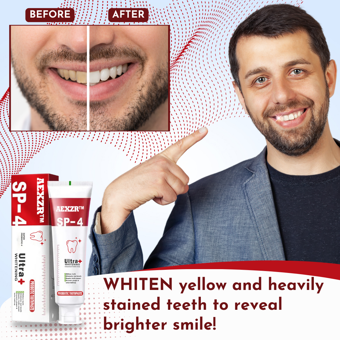 AEXZR™ SP-4 Whitening Probiotic Toothpaste