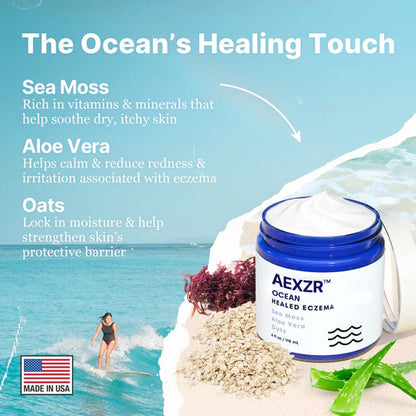 AEXZR™  Ocean Healed  Eczema Soothing Cream