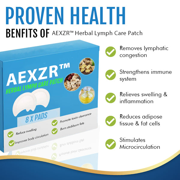 AEXZR™ Herbal Lymph Care Patch (8 pcs)