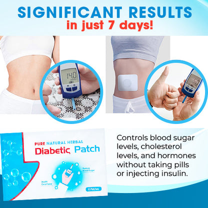 Pure Natural Herbal Diabetes Pads (2Packs)