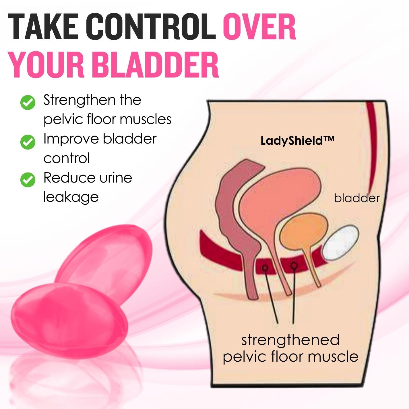 LadyShield™  Urinary Anti-Leakage Capsules