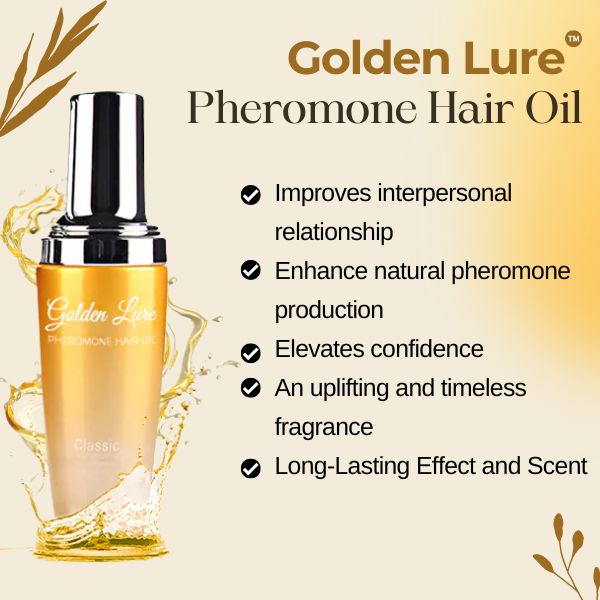 GoldenLure™ Pheromone Hair Oil